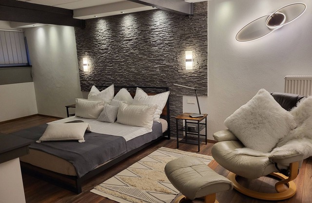 "Hainberg-Loft" avec grande véranda, sauna de jardin et beaucoup d'espace pour se reposer