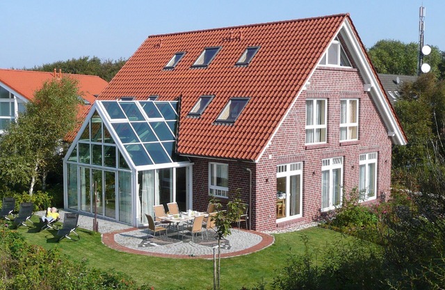 Maison de vacances 'Haus Admiral Wintergarten' avec terrasse privée, jardin privé et Wi-Fi