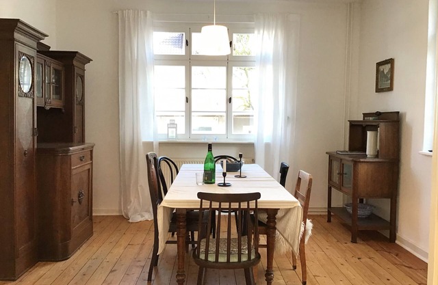 Maison de vacances 'Haus Vor Dem Schöneberger Tor' avec terrasse privée, jardin privé et Wi-Fi