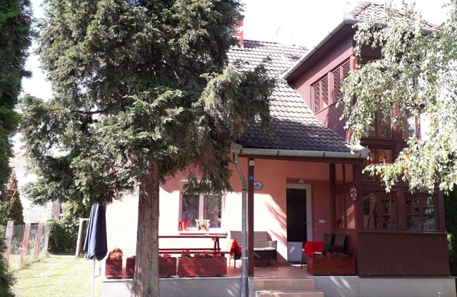 Maison de vacances au centre ville avec climatisation