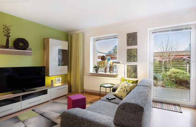 Maison de vacances 'Huus Meernmank' avec terrasse partagée, jardin partagé et Wi-Fi