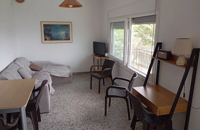 Maison de vacances au bord de la mer avec balcon