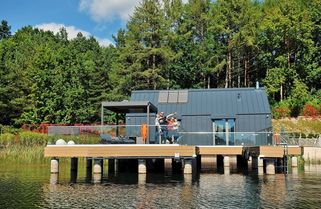 Casa de vacaciones única en el agua, Bytów