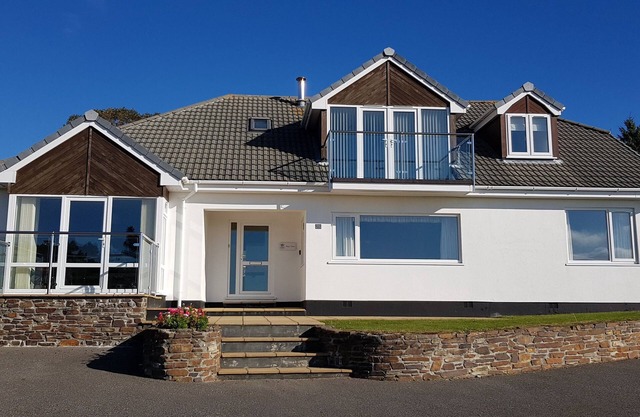 Maison de vacances à Carlyon Bay, position de front de mer au-dessus de Charlestown.