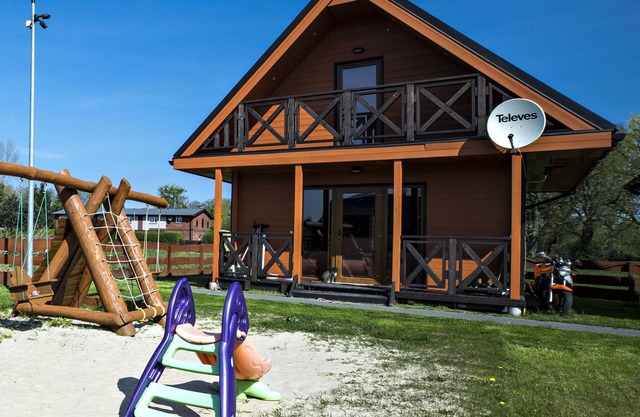 Maison de vacances א Mielno prטs du lac