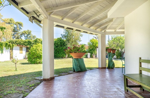 Maison de vacances 'Giardino Del Melograno' avec terrasse privée, jardin privé et climatisation