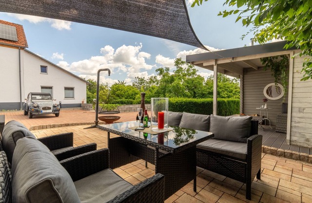 Maison de vacances 'Kleines Backhaus in der Eifel' avec sauna et terrasse privée