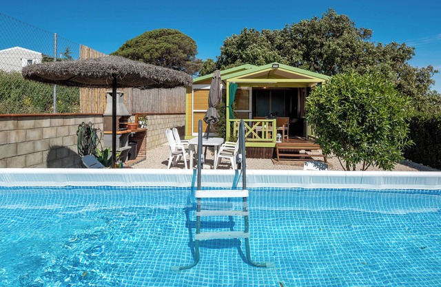 Maison de vacances 'La Breña' avec vue sur les montagnes, piscine privée et Wi-Fi