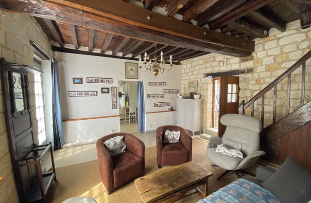 Maison de vacances "La Maison Du Bec En Normandie" avec terrasse privée, jardin privé et Wi-Fi