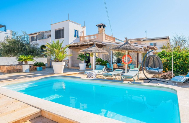 Maison de vacances 'La Playita' avec vue sur la mer, piscine, jardin et Wi-Fi