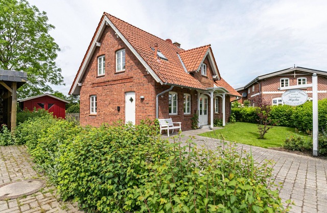 Maison de vacances 'Landhaus Högelia Flensbúrger Förde' avec terrasse privée, jardin privé et Wi-Fi