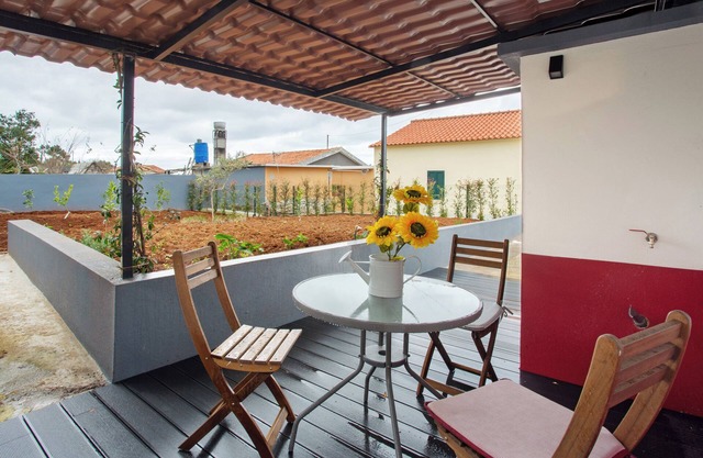 Maison de vacances 'Little Zen House' avec vue sur les montagnes, Wi-Fi et climatisation