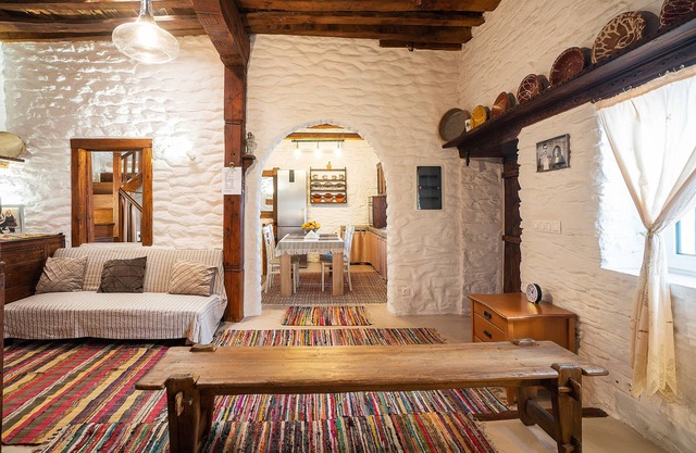Maison de vacances "Mannas House" avec vue sur la mer, Wi-Fi et climatisation.