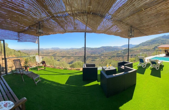 Maison de vacances 'Miralvalle' avec vue sur la montagne, Wi-Fi et climatisation
