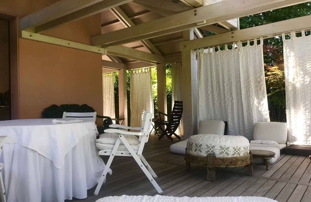 Maison de vacances avec jardin