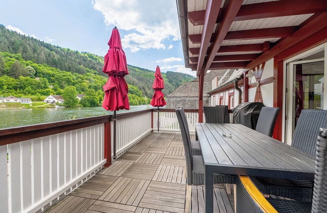 Maison de vacances 'Moseljuwel' avec vue sur lac, terrasse partagée et Wi-Fi
