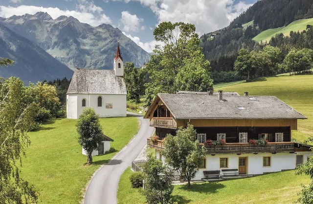 Maison de vacances 'Oberschneider' avec vue sur les montagnes, jardin privé et Wi-Fi