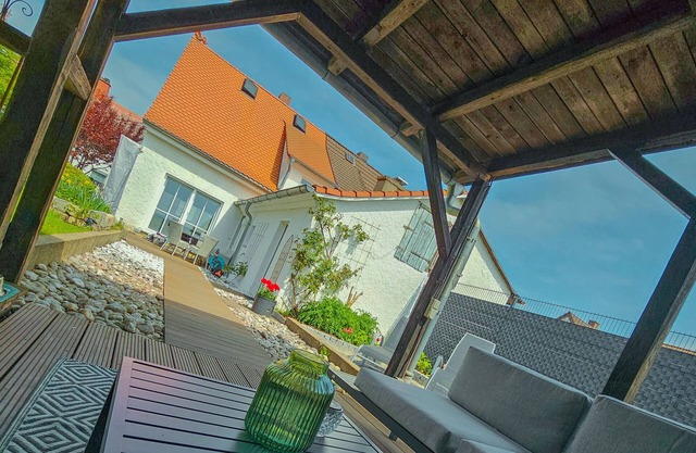 Casa de vacaciones 'Rosengarten' con terraza privada, jardín privado y Wi-Fi
