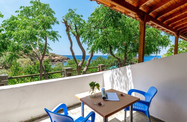Maison de vacances 'Seaview Mastrozane Studio 10 Andros' avec vue sur la mer, Wi-Fi et climatisation