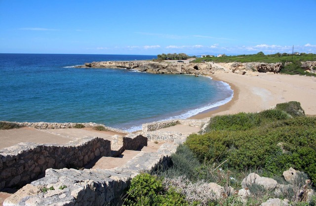 Maison de vacances située directement à la mer, dans une région rurale et calme, sur
