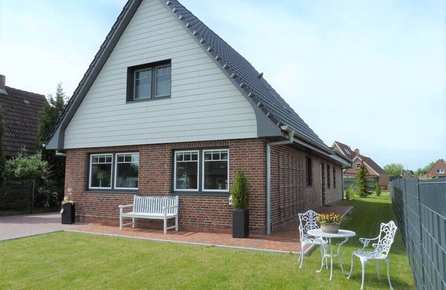 Maison de vacances 'Ferienhaus Smilla' avec terrasse privée, jardin partagé et Wi-Fi