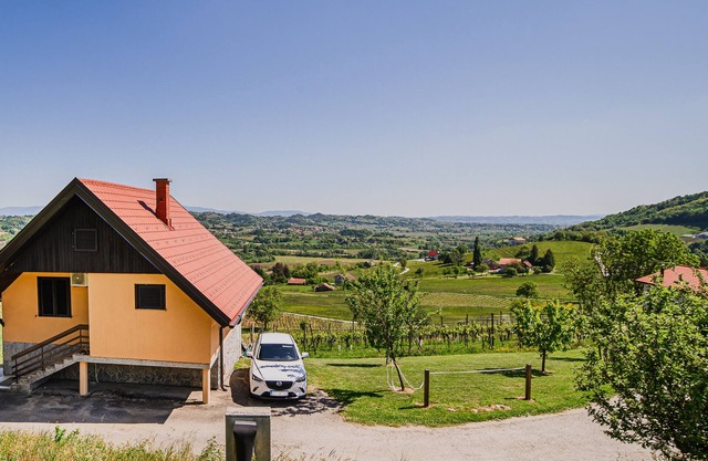 Holiday Home Vinea with Bizeljsko wineyards view