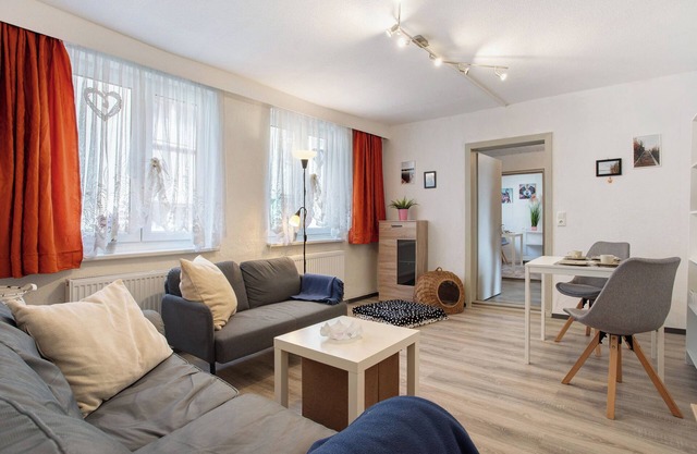 Maison de vacances 'Wanderpfotens Ostsee Ferienhaus' avec terrasse privée, jardin privé et Wi-Fi