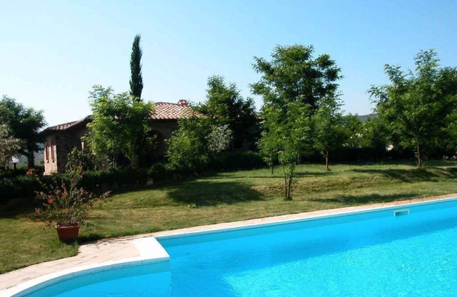 Maison de vacances avec climatisation, piscine et jardin privé