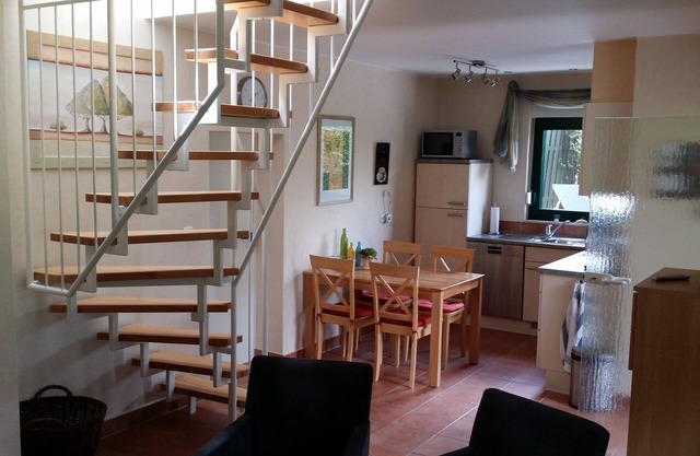 Maison de vacances merveilleusement calme et pourtant situé au centre, WiFi