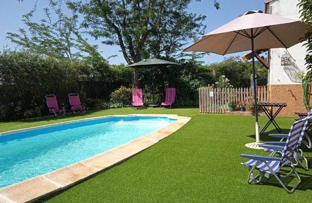 Maison de vacances Alcuescar pour 1 - 5 personnes avec 3 chambres à coucher - Ferme