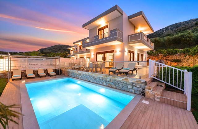 Maison de vacances Georgioupoli pour 1 - 24 personnes avec 8 chambres à coucher - Maison jumelée