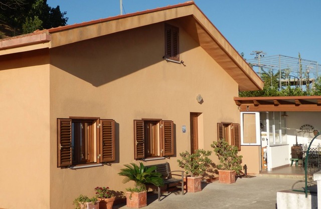 Maison de vacances à Cefalu avec une vue panoramique sur la mer