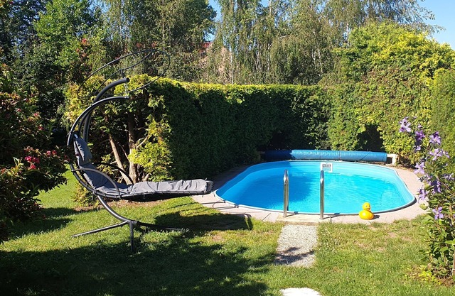 Maison de vacances avec piscine privée dans la belle Haute-Lusace