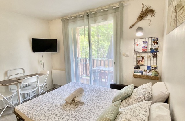 Studio vacance à 300m de la plage CLIM