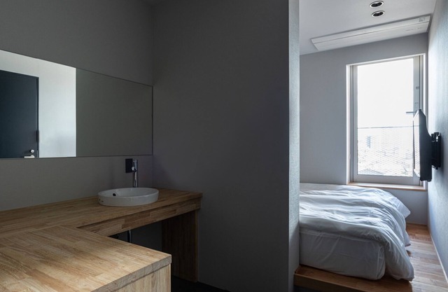 Hollywood Twin Shower Room Room Only Plan with 5 / Nagaokakyo Kyōto