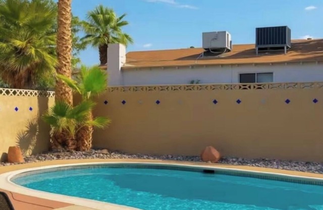 Home in the heart of Las Vegas, private pool and pet friendly.