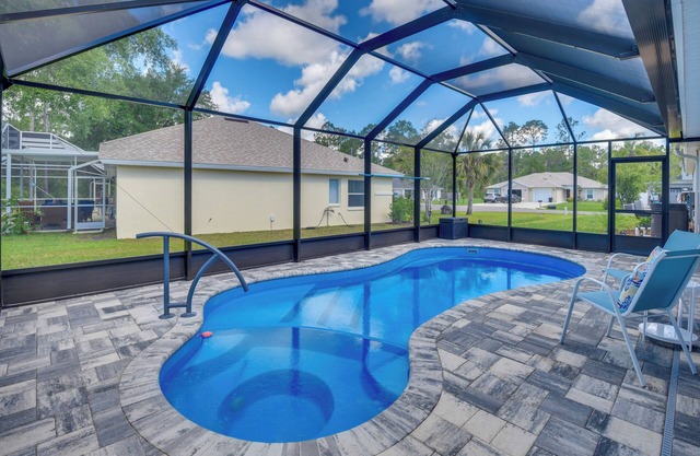 Home Near Flagler Beach, Daytona, Parks & More!