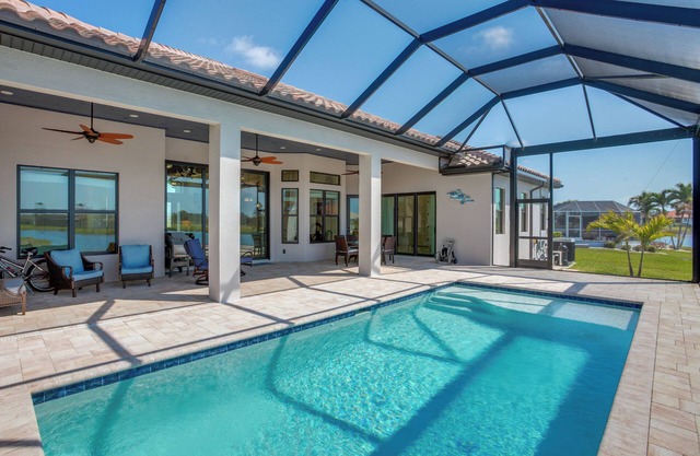 Home w/ Private Pool & Lake Views in Punta Gorda!