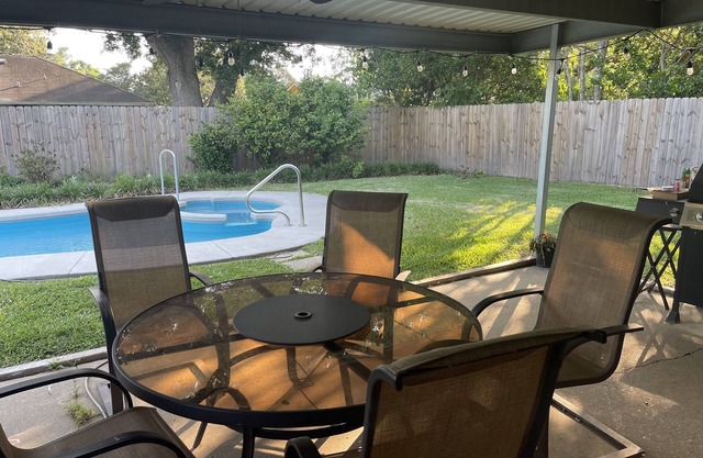 Home with pool and hot tub