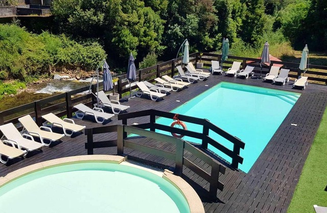 Homerez - Chalet exceptionnel pour 2 pers. avec piscine partagée et balcon