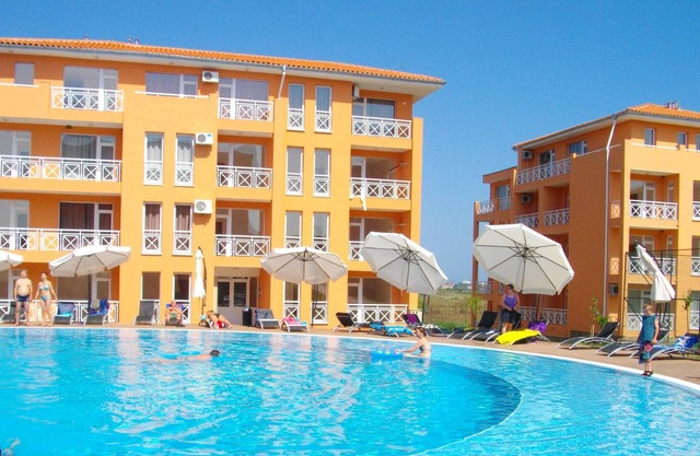 Homerez - Studio à 3 km de la plage pour 2 pers. avec piscine partagée à Tankovo