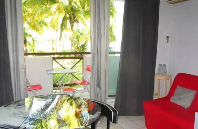 Homerez - Studio à 3 km de la plage pour 4 pers. avec terrasse à Saint Paul