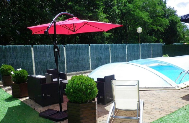 Homerez - Villa pour 8 pers. avec piscine, jardin et terrasse à Escource