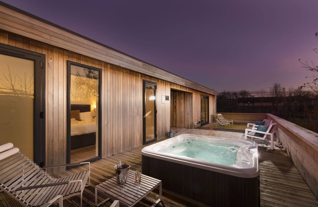 Honeyhurst, Strawberryfield Park - un lodge qui peut accueillir 4 personnes dans 2 chambres