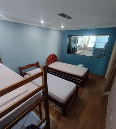 Hospedagem com espaço para festa