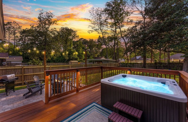 Hot Tub Fire Pit Nespresso Vinyl Peaceful & Cozy Niceville Retreat