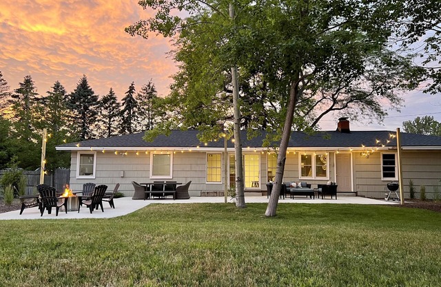 Hot Tub - Grand Haven - Spring Lake Front Home with Private Beach