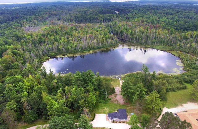 La maison en pierre grise Traverse City, Interlochen, Dunes de l'Ours Endormi