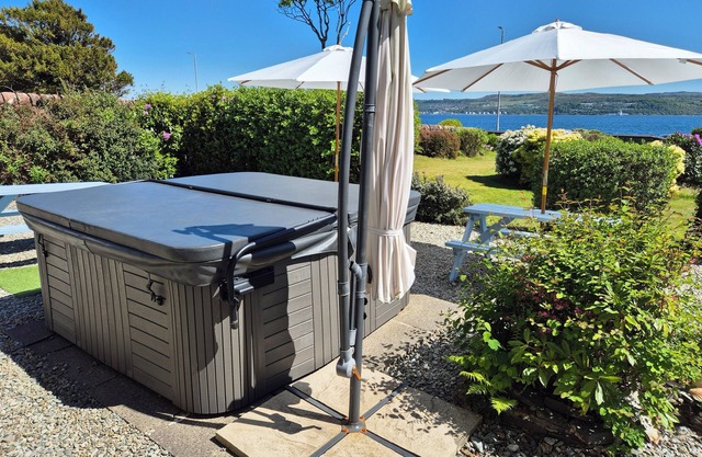 Hot tub. Water views. Sleeps 12. A perfect base to explore Argyll. Pet friendly.
