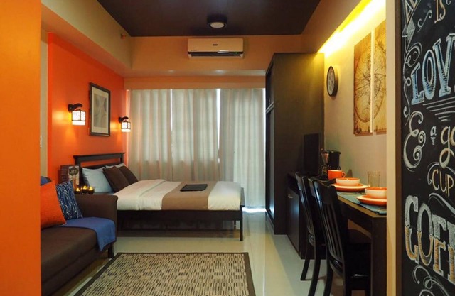 Appartement de 1 chambre semblable à un hôtel au cœur du quartier central des affaires de Makati